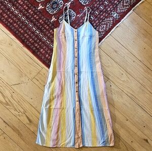 Billabong Rainbow Stripe Dress 🌈